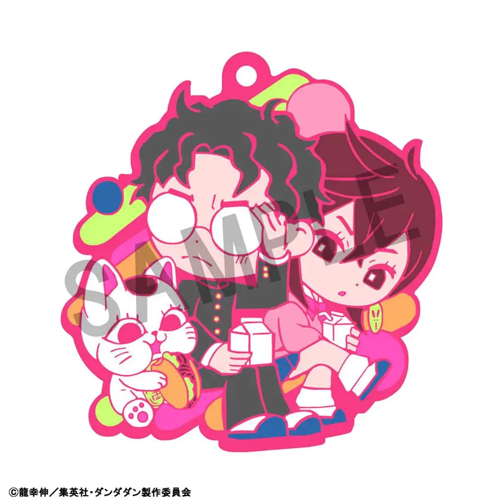 Dandadan Rubber Mascot Buddycolle Rubber Charms Vol. 2 7 cm Blind Box - 1 Unidade